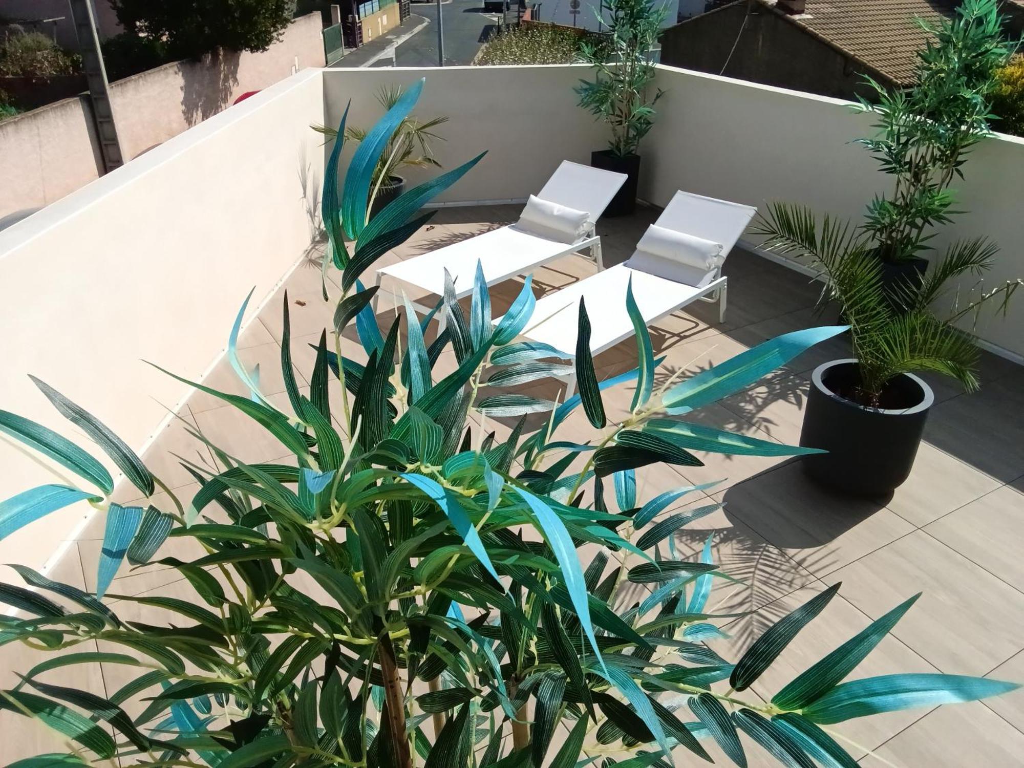 36 2 L'Air Marin Maison Duplex Grande Terrasse Narbonne Eksteriør bilde
